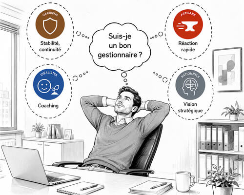 Les 4 styles de leadership li&eacute;s au MBTI